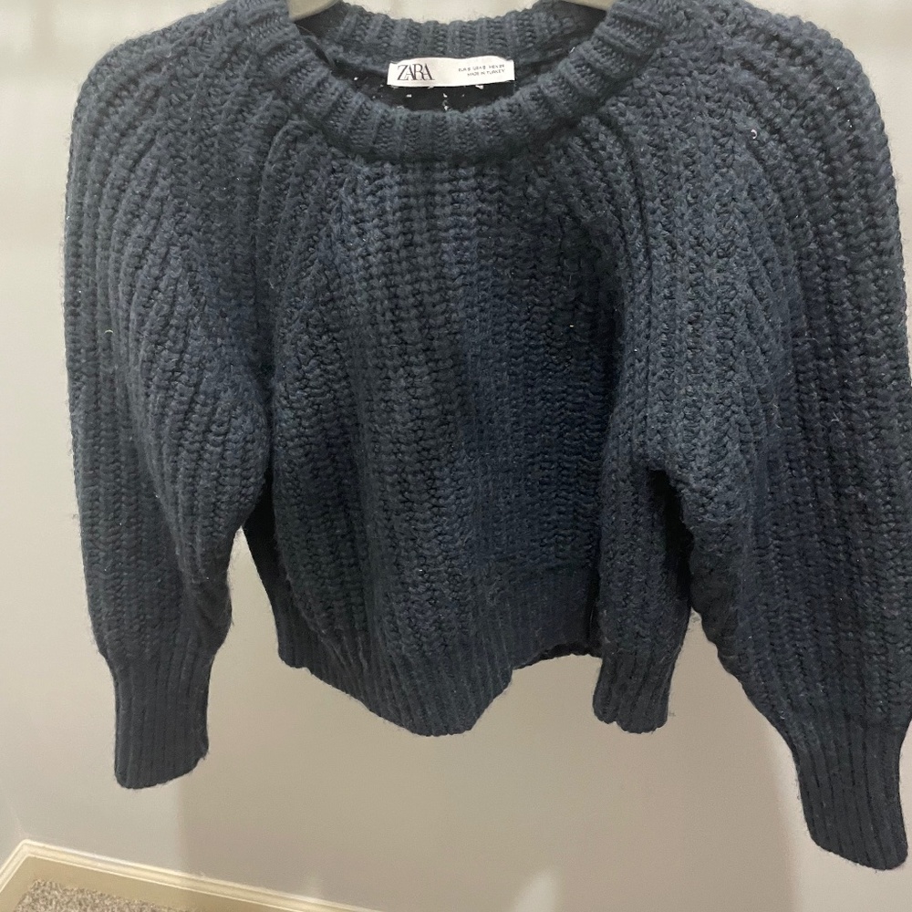 Black Zara sweater